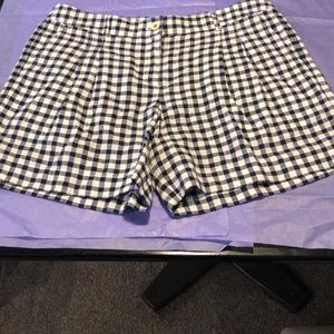 Gingham print Tommy Bahama linen shorts